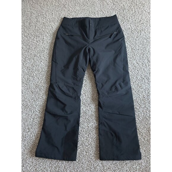 Obermeyer Womens Sz 10 Insulated Black Ski Pants Wide Leg Water-Resistant - Picture 14 of 14